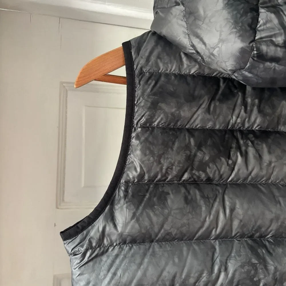 lululemon Pack It Down Vest Puffer Diamond Dye Melanite Black Size 6